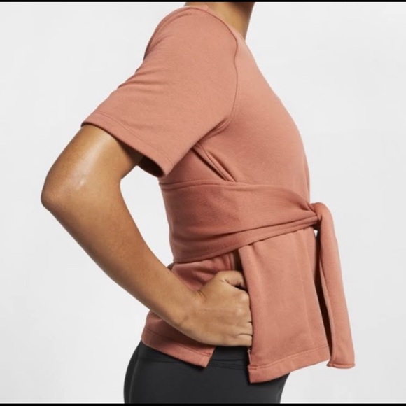 Nike Studio Yoga Training Wrap Top - Picture 3 of 8